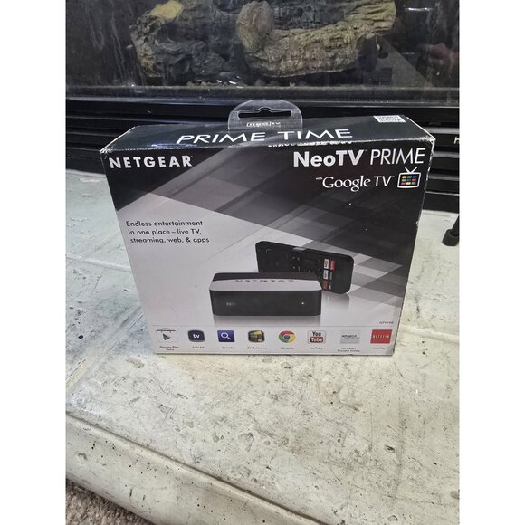 BRAND NEW NeoTV Prime Google TV NETGEAR NEW w/Box Model GTV100 - Picture 1 of 7